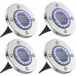 4 pack � 16 led lampe solaire ext�rieur spot solaire ext�rieur lumi�re solaire ext�rieur jardin terrasse ...
