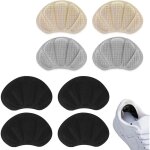 4 pairs coussinets de talon, protecteur de soins des pieds, �ponge auto - adh�sif protege talon chaussure, ...