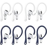 4 paires crochet compatible avec airpods, crochet oreille airpods 4, crochets d'oreille pour airpods ...