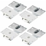 4 paires roues  rouleaux pour armoire roues  rouleaux pour porte coulissante roulettes placard coulissant ...