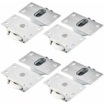 4 paires roues � rouleaux pour armoire roues � rouleaux pour porte coulissante roulettes placard coulissant ...