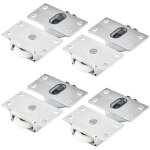 4 paires roues � rouleaux pour armoire roues � rouleaux pour porte coulissante roulettes placard coulissant ...