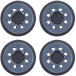 4 patins pon�age 125mm 8 trous - compatible dewalt dwe6423 / dw420 - remplacement direct - rsp54 �quivalent ...