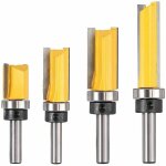 4 pcs 8mm routeur de fraise � bois fraise a copier tige affleurant cutter copie routeur routeur routeur ...