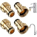 4 pcs adaptateur robinet tuyau arrosage, raccord rapide tuyau arrosage, raccord tuyau d'arrosage robinet, ... 4 pcs adaptateur robinet tuyau arrosage, raccord rapide tuyau arrosage, raccord tuyau d'arrosage robinet, ...