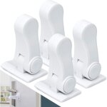 4 pcs bloque porte serrure de sécurité pour enfant et bébé poignées rotatives fenêtre bébé verrouillage ... 4 pcs bloque porte serrure de sécurité pour enfant et bébé poignées rotatives fenêtre bébé verrouillage ...
