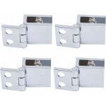 4 pcs charni�re en verre clip pince pinces charni�re de porte en verre installation facile support en ...