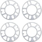 4 pcs entretoises de roues en alliage aluminium, joints de moyeu de roue largis modifis, elargisseur ...