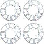 4 pcs entretoises de roues en alliage aluminium, joints de moyeu de roue largis modifis, elargisseur ...