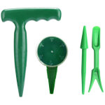 4 pcs jardin distributeur de semences semeur planteur plant semoir �pandeur de jardini�re jardin r�glable ...