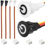 4 pcs led variateur de lumi�re tactile dc 5 v - 12 v int�gr� lampe de bureau bande luminosit� contr�leur ...