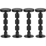 4 pcs lit but�es et anti - tremblement r�glables 84 - 110mm, stabilisateur de cadre de lit filet� r�glable ...