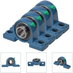 4 pcs palier � semelle htb ucp 206 � de per�age 30 mm �cartement des trous 121 mm