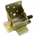 4 pcs pied table rabattable, cadre de support pliable, charni�res autobloquantes, mat�riel de charni�re ...