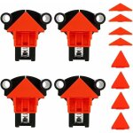 4 pcs pince  angle droit 60 / 90 / 120 degrs pince de rglable serre joint angle clips de fixation ...
