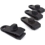 Litzee - 4 pcs pinces de bache - coupe - vent robuste pour auvent, poigne pour pince - accessoires de ...