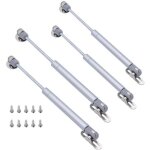 Alovez - 4 pices 100n vrin  gaz, ascenseur  gaz elescopic soft close strut lift stay gas spring armoire ...