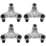 4 pi�ces 152mm tri - dolly en acier, capacit� de charge de 150kg, id�al pour d�placer des meubles et ...