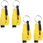 4 pièces 3 en 1 porte - clés sécurité voiture, brise - vitre et coupe - ceinture, moderne unisexe adulte ... 4 pièces 3 en 1 porte - clés sécurité voiture, brise - vitre et coupe - ceinture, moderne unisexe adulte ...