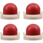 4 pi�ces 694394 poire d'amorce de carburateur, poire d'amorcage carburant, poire d'amor�age debroussailleuse ...