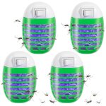 4 pi�ces anti moustiques electrique, lampe uv anti moustique, prise anti moustique, attrape pour mouches, ...