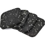 4 pi�ces antiderapant patin en caoutchouc 10010010mm tampon caoutchouc patins antid�rapants meuble pour ...