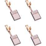 4 pices balais charbon cuivre 18v / 14, 4v, pour outils lectriques cb440 cb448 cb436 bdf440 bfr440 ...