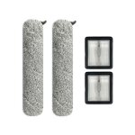4 pices pour bissell x7 3350f 2832z 2955z brosse de sol pour aspirateur sans fil et accessoires de remplaceme ...