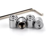 4 pi�ces bouchons de valve de pneu, capuchon de valve auto, antivol bouchons de valve, couvre - valve ...