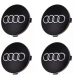4 pièces cache moyeux pour audi 60mm centre roue abs accessoires de voiture 4 pièces cache moyeux pour audi 60mm centre roue abs accessoires de voiture