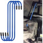 4 pi�ces cintres d'�trier de frein crochets, crochet de cylindre de frein frein en m�tal cintres en m�tal ...