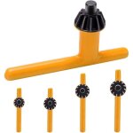 4 pices cls de mandrin de perceuse, mandrin cl pour perceuse lectrique de serrage outil, cls  mandrin ...