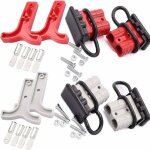 4 pi�ces connecteur de batterie prise 50a, connecteur de batterie � connexion rapide 50a 600v prise de ...