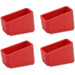 4 pices couvre - pieds d'chelle en caoutchouc, embout escabeau 50x20mm, pied escabeau, pieds d'chelle ...