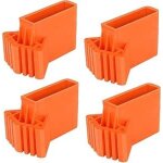 4 pi�ces couvre - pieds d'�chelle, pieds d'escalier antid�rapants en pvc pour escaliers rev�tements en ...