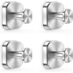 4 pi�ces crochets ventouse puissants ? crochet sans per�age, crochet mural en inox �tanche, porte serviette ...