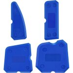 4 pices ensemble d'outils de calfeutrage en silicone kit lisseurs de joints pour coulis d'tanchit ...
