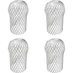 4 pi�ces filtre gouttiere, crapaudine de goutti�re galvanis�e, alliage d'aluminium