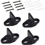 4 pi�ces guide porte coulissante, galandage, plancher pour porte d'armoire en bois