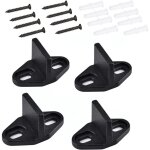 4 pi�ces guide porte coulissante, guide porte galandage, guide de plancher porte coulissante bas de porte ...