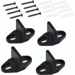 [jamais utilis�] 4 pi�ces guide porte coulissante, guide porte galandage, guide de plancher porte coulissante ...