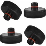 4 pi�ces jack pad bloc, bloc en caoutchou compatible with tesla model 3 model y model s model x, tampon ...