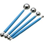 4 pi�ces outil de modelage argile, outil en c�ramique set outil de modelage argile outils de sculpture ...