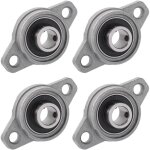 4 pi�ces paliers a semelle roulements � bride rhombique bloc d'oreiller roulements a billes bride roulement ...