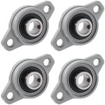 4 pi�ces paliers a semelle roulements � bride rhombique bloc d'oreiller roulements a billes bride roulement ...