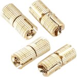 4 pices / paquet en laiton cach - charnire  baril invisible fermeture  glissire meubles charnires ...
