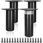 4 pi�ces pieds de meuble r�glables 10 - 11 mm, pieds de table en alliage aluminiuml, pied meuble, pieds ...
