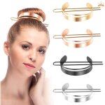 4 pi�ces pinces � cheveux �pingle � cheveux femmes vintage �l�gant glissi�re �pingle � cheveux chignon ...