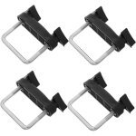 4 pi�ces pinces de fixation pour galerie de toit voiture lot de clips serrage rapide pour barres crois�es ...