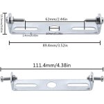 4 pi�ces plaque de suspension pour plafonnier 90mm pour plaque de montage cache base monture pour suspension ...